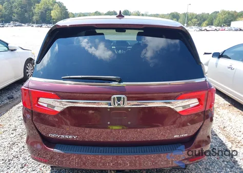 2018 Honda Odyssey Elite from USA, damaged, VIN 5FNRL6H93JB045733
